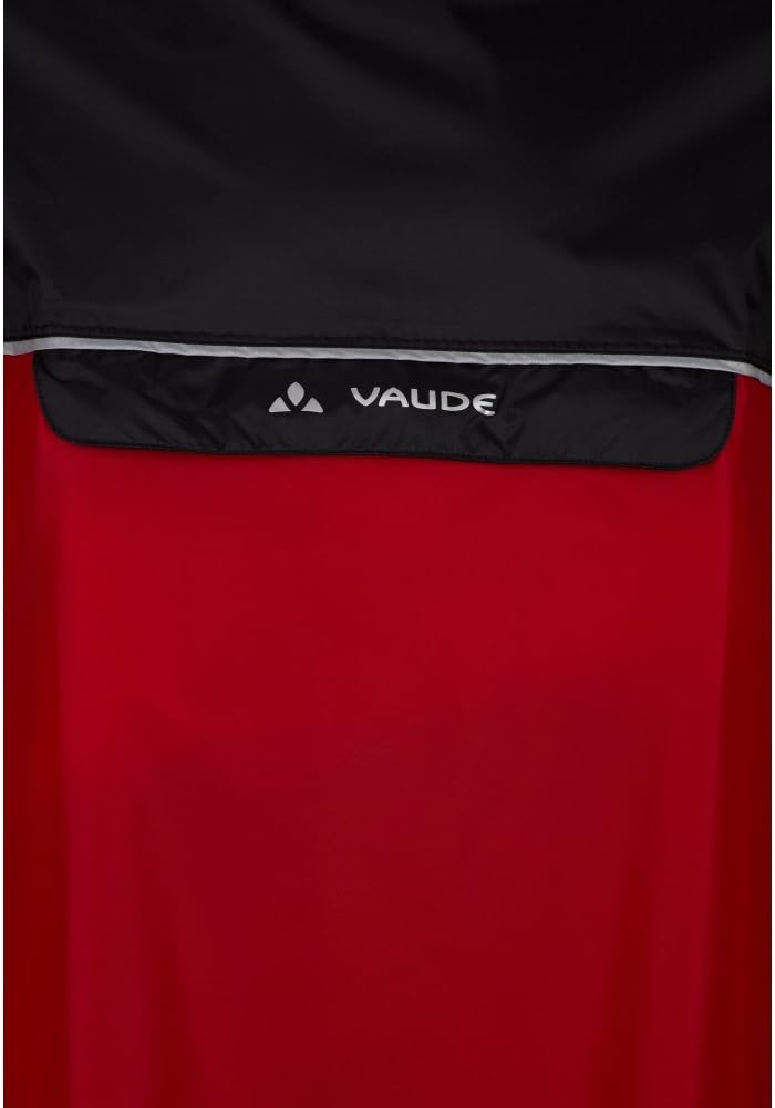 VAUDE Covero Poncho II XL red/black, XL red/black