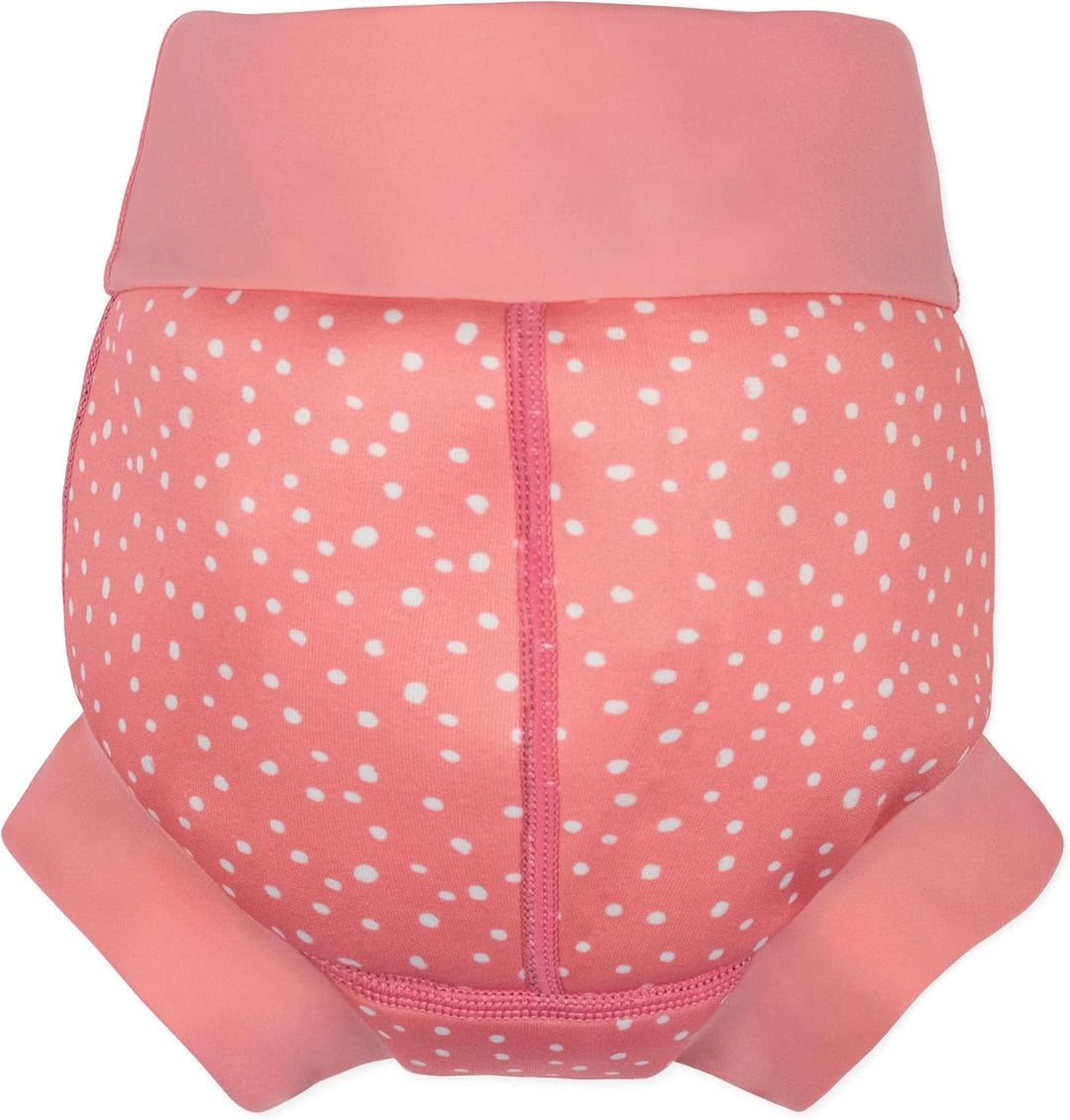 Splash About Happy Nappy Wiederverwendbare Schwimmwindel Pink Dotty 3-6 Monate, Pink Dotty 3-6 Monat