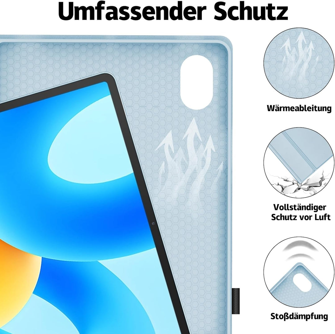 Hülle Tastatur für Huawei Matepad 11.5/Huawei Matepad 11.5 S 2026/2025/2023 | Keyboard Case mit Stif