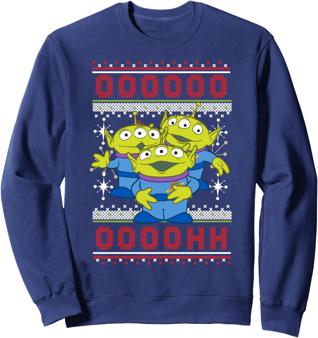 Disney Pixar Toy Story Aliens Ooohhh Holiday Sweatshirt