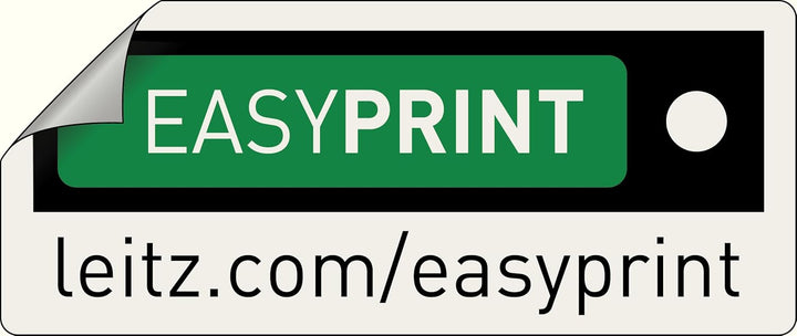 Leitz PC-beschriftbare Rückenschilder selbstklebend für Standard- und Hartpappe-Ordner, 400 Stück, K