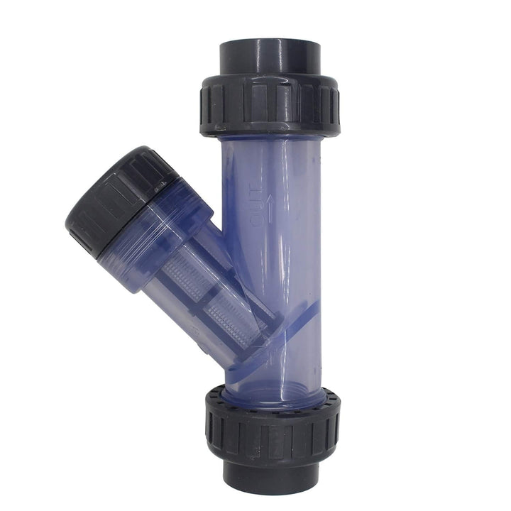 OemClima PVC schmutzfänger 20 25 32 40 50 63mm PVC filterrohr Rohr Filter siebfilter Wasser bewässer
