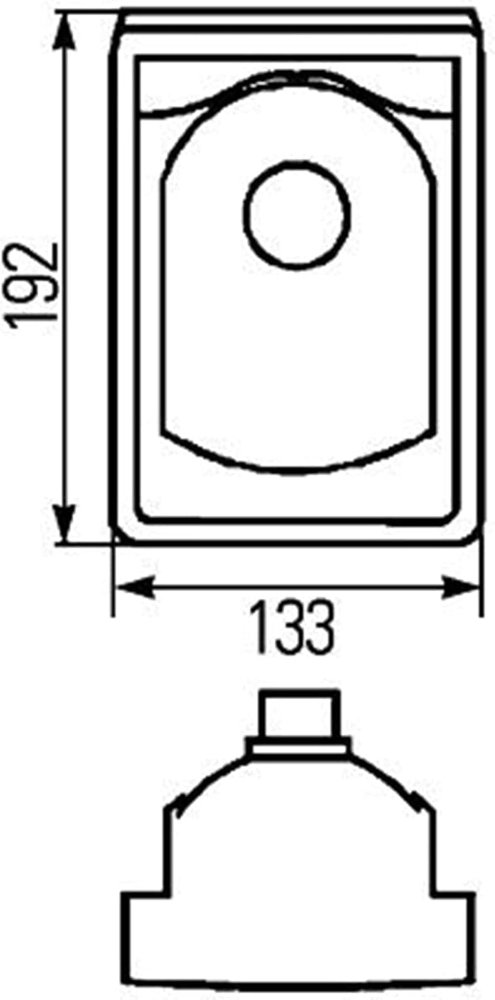 HELLA - Blinkleuchte - Halogen - 12V - Einbau/Schraubanschluss - Lichtscheibenfarbe: glasklar - Stec