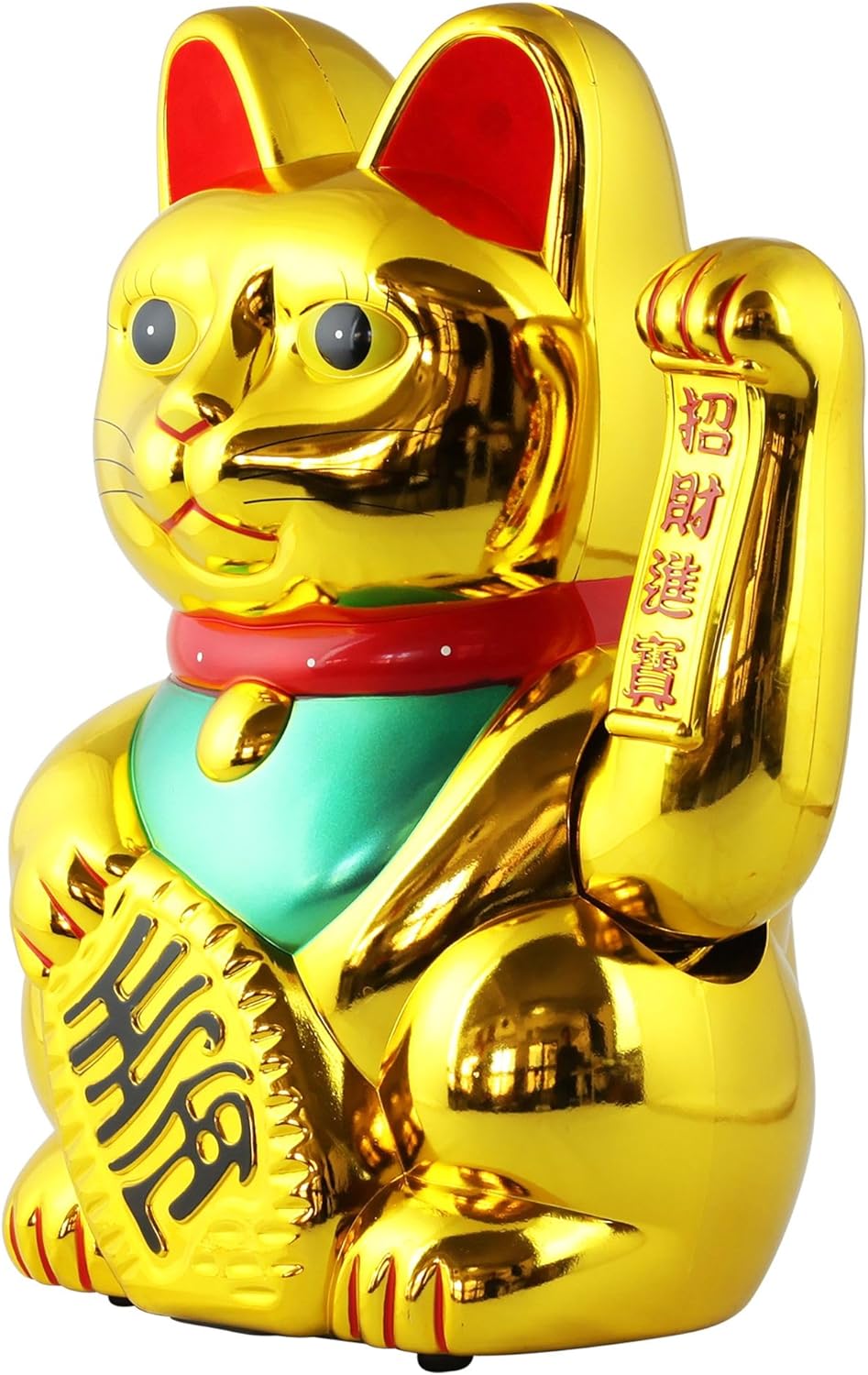 Freak Scene Glückskatze - Maneki-Neko - Winkekatze - 30 cm - Gold