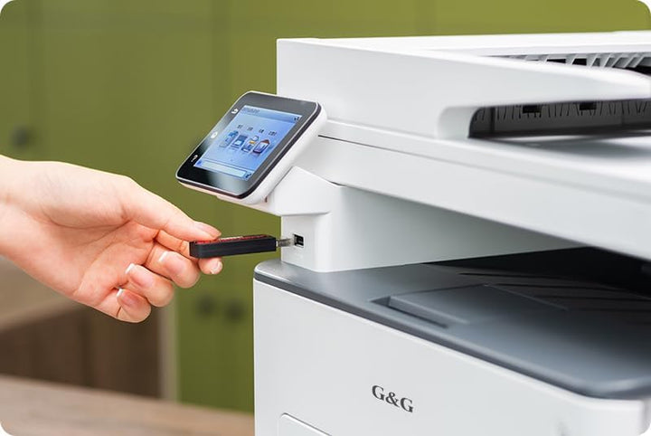 G&amp;G GM3310DW 3-in-1 Monochrom-Laserdrucker, Drucken,Scannen,Kopieren, Automatischer Duplexdruck, WLA