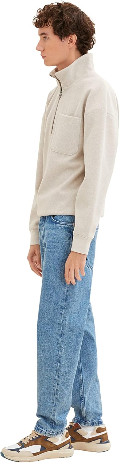 TOM TAILOR Denim Herren Loose Fit Jeans 29W / 32L 10118 - Used Light Stone Blue Denim, 29W / 32L 101