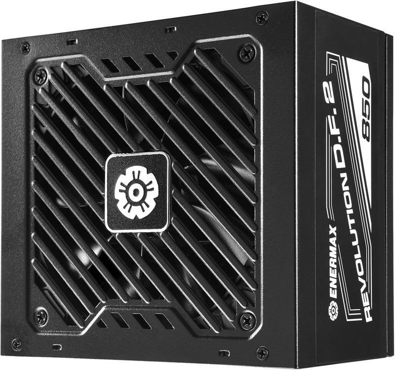 Enermax Revolution D.F. 2 ATX Compact Gaming&Streaming PC Netzteil 850W 80Plus Gold (Semi-Modular, F