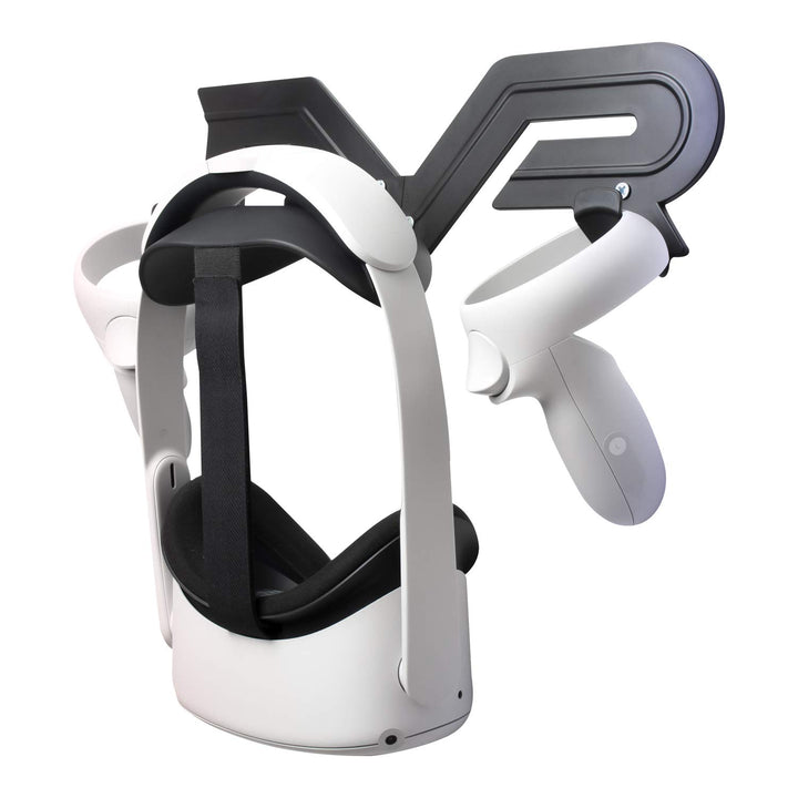 VR-Headset und Controller, Wandhalterung mit Haken, kompatibel mit Meta/Oculus Quest 2, Quest, Rift