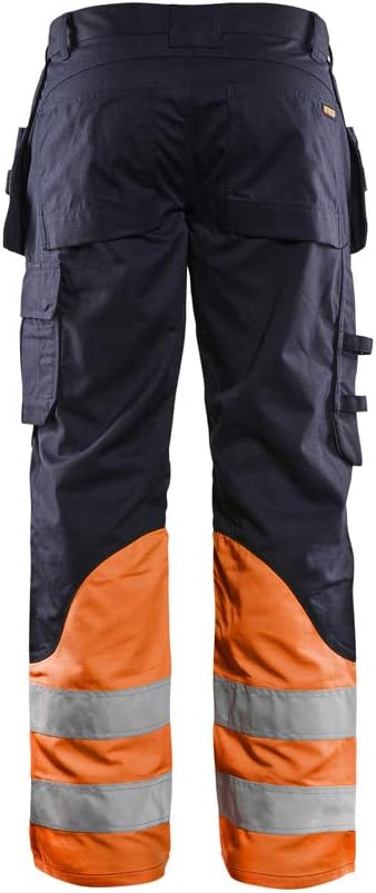 Blaklader 148915138953C52 Multinorm Inhärent Arbeitshose, Marineblau/Orange, Grösse C52 C52 Marinebl