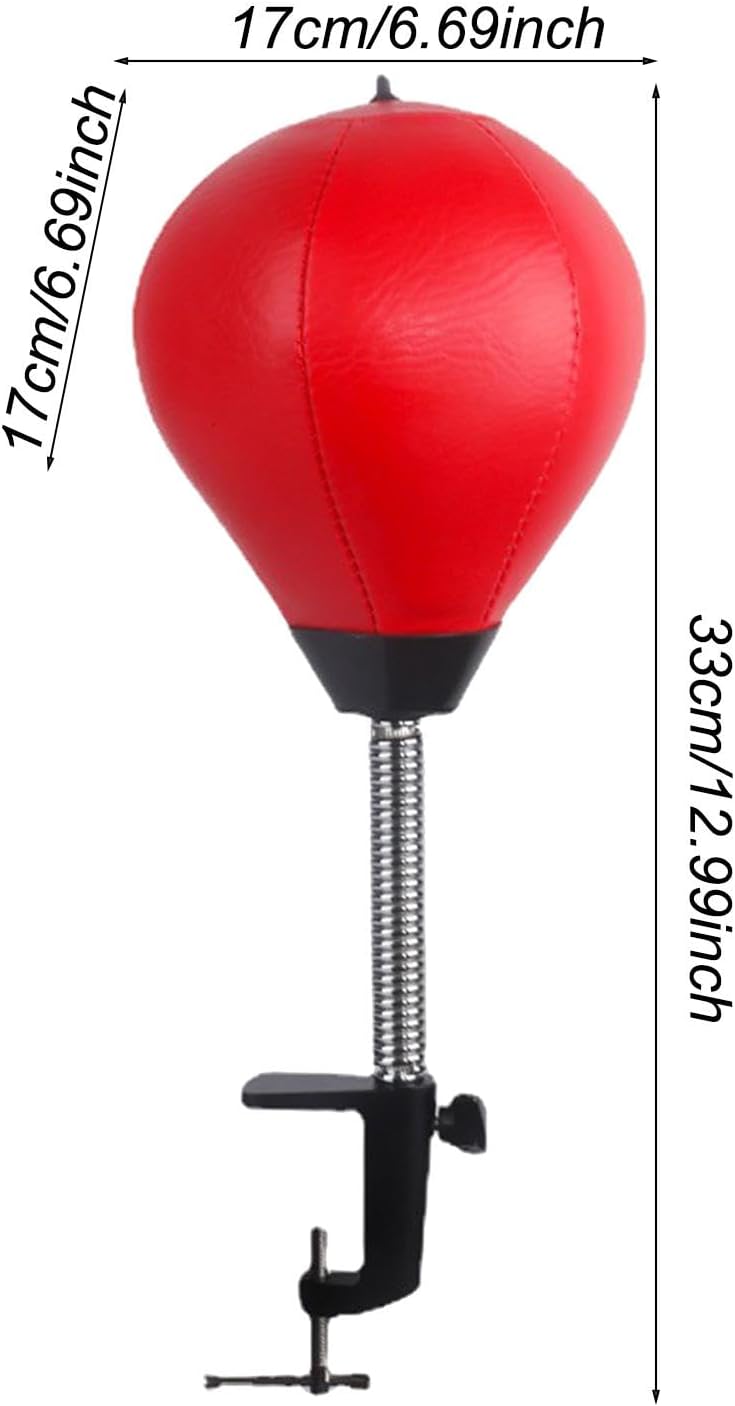 Boxsack Speed Balls - Desktop Boxsack Speed Balls | Boxtrainingswerkzeug mit starker Schlagfeder für