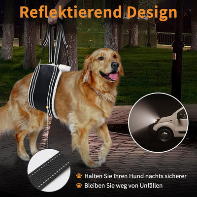 Hundegeschirr Hunde Tragehilfe Einstellbar Gehhilfe Hund Treppe Hund Hinten Lift Support Geschirr Kl