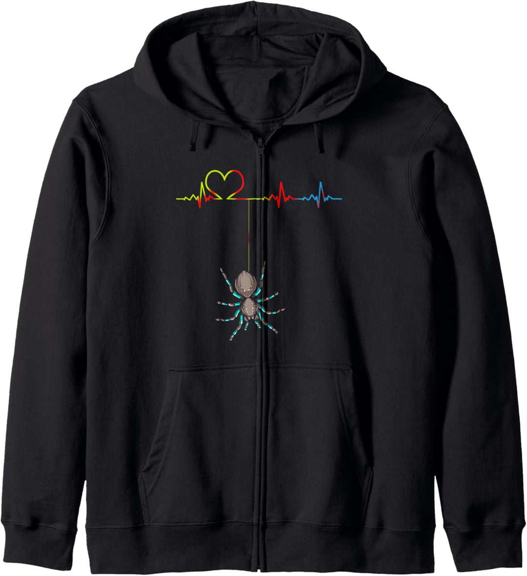 Spinne Geschenk Kostüm Vogelspinne Terrarium Spinnennetz Kapuzenjacke