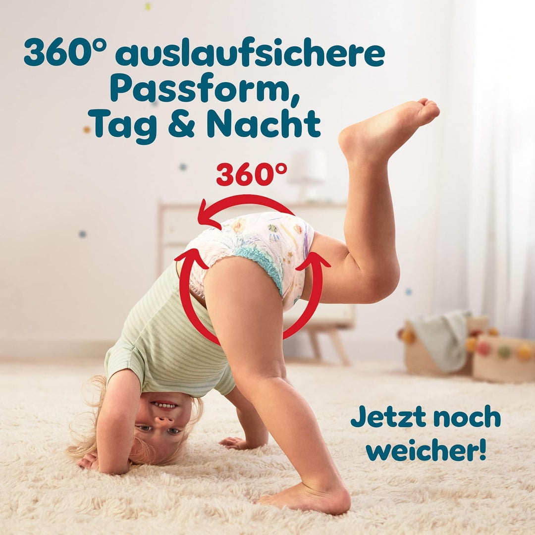 Pampers Baby-Dry Pants Grösse 8, 117 Stück, 17kg+, 360° auslaufsichere Passform für Tag und Nacht Gr
