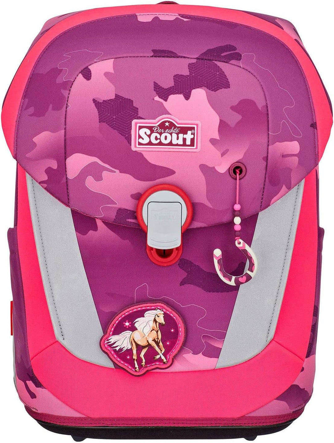 Scout Sunny II Schulranzen-Set 4-tlg. DIN Pink Horse 2023