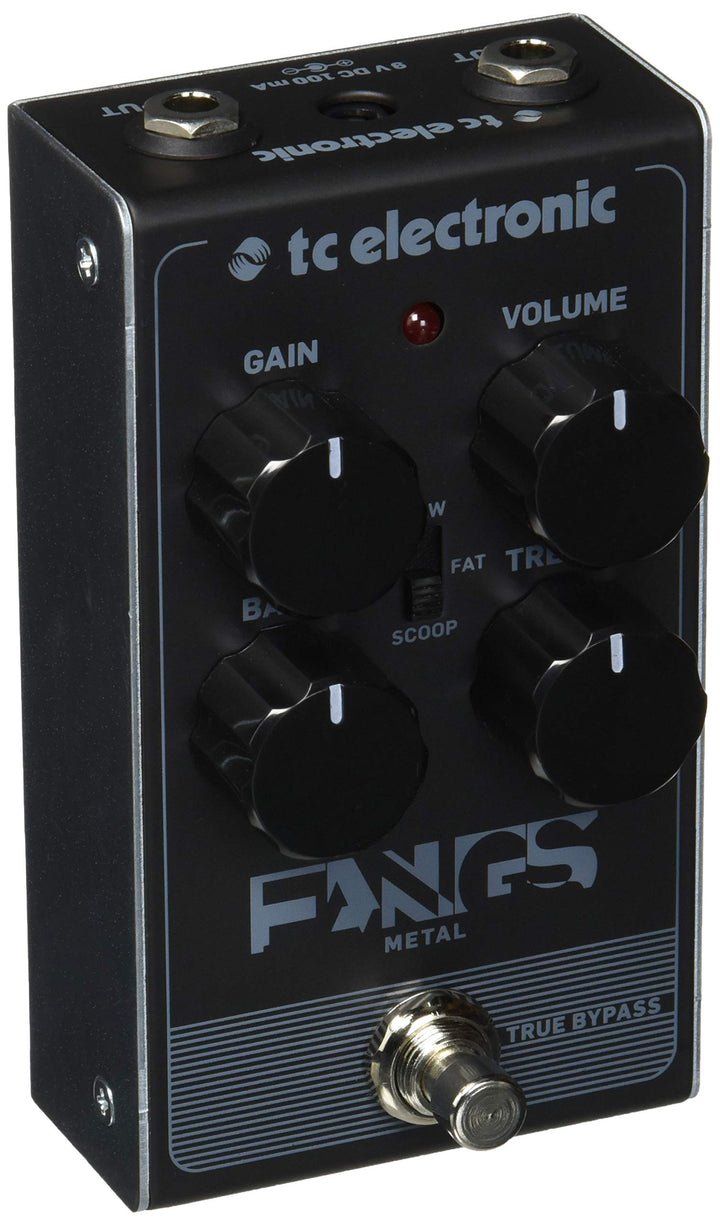 TC Electronic FANGS METAL DISTORTION Ultradicke High-Gain-Verzerrung mit super straffer Ansprache, F