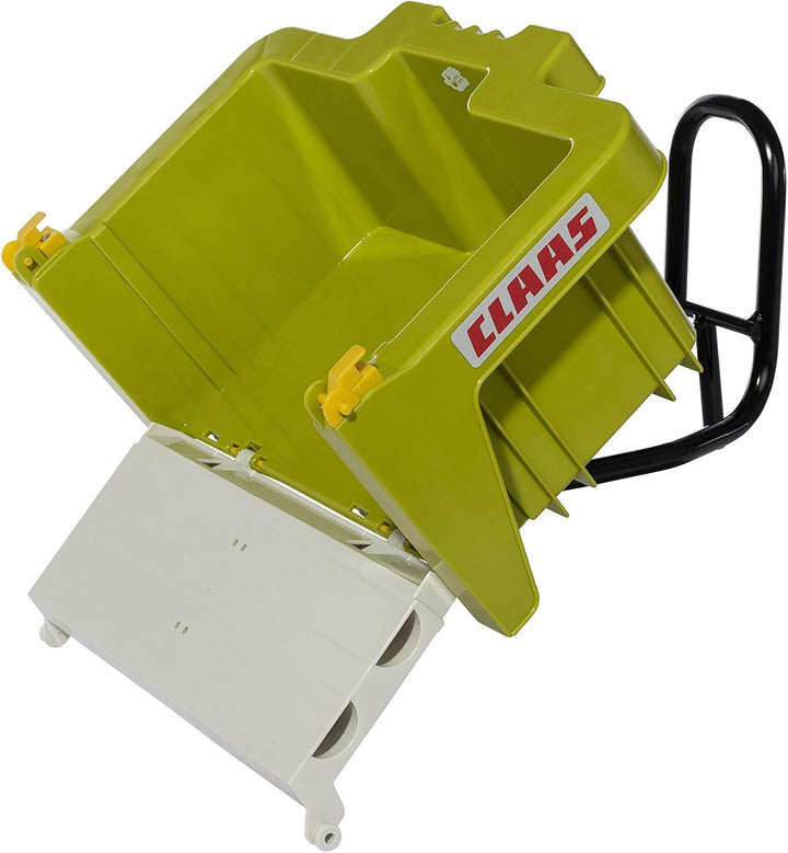 Rolly Toys 408924 rollyBox Claas Transportmulde für Trettraktor (Kinder von 3-10 Jahre, Mulde kippba