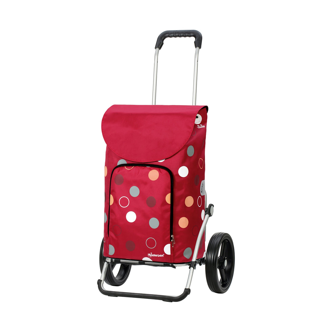 Andersen Shopper Royal mit 3-Speichenrad Alu klappbar mit 3-Speichen Rad Ø 25 cm und 41 Liter Tasche