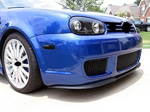 Cup Front Spoiler Lippe Schürze Ansatz ABS Lackierbar Schwarz