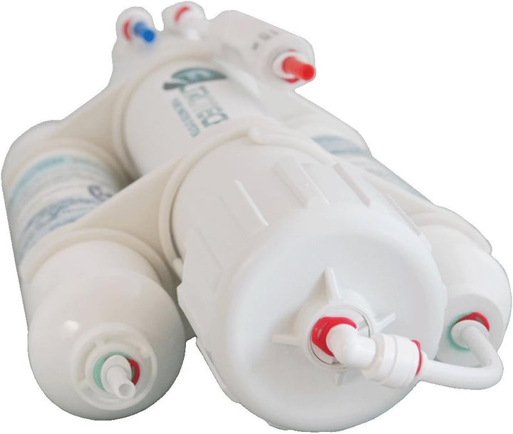 3-Stufige Umkehr Osmose Wasserfilter Mobile Umkehrosmose Anlage 100 GPD Membrane Wasseraufbereitung