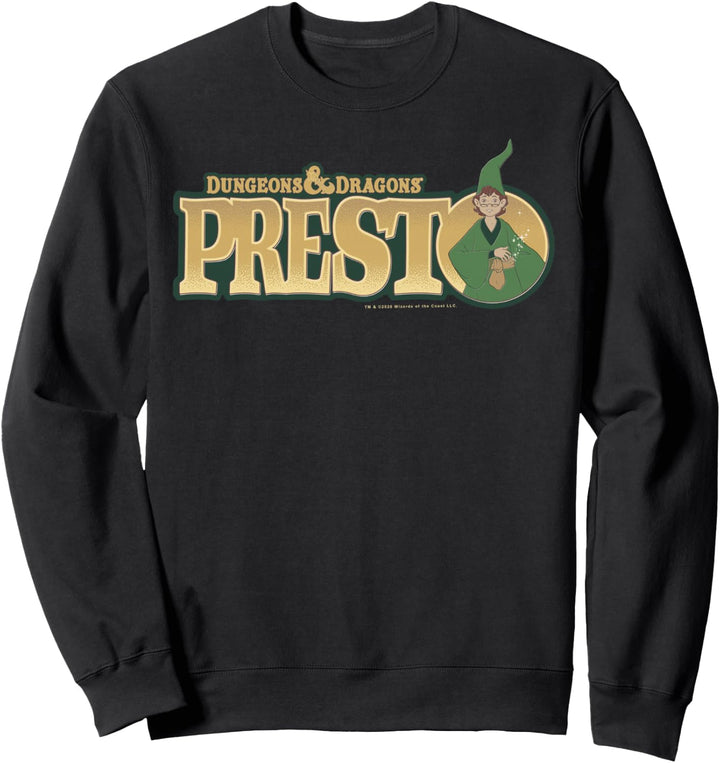 Dungeons &amp; Dragons Presto Text Portrait Sweatshirt