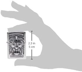 Zippo Art LION-200-Zippo Collection 2019-2005906-59,95 €, Silber, smal