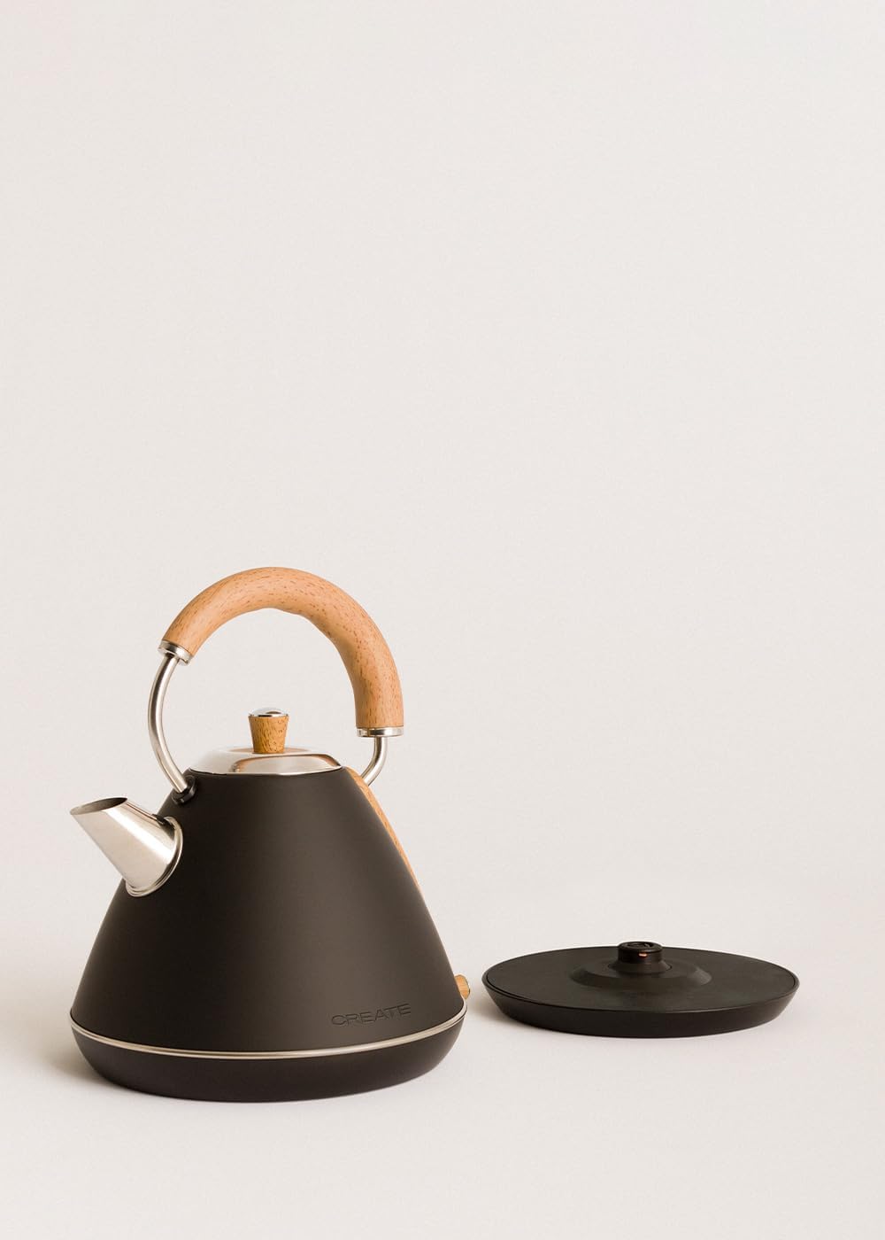 CREATE/PACK TOAST RETRO + KETTLE RETRO L/Toaster und Wasserkocher schwarz / 3 programmierbare Toastz