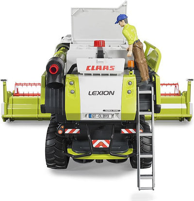 bruder 02119 - Claas Lexion 780 Terra Trac Mähdrescher - 1:16 Bauernhof Landwirtschaft Traktor Treck