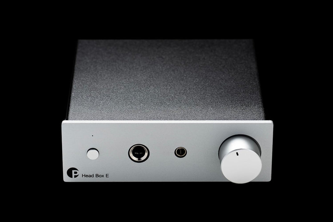 Pro-Ject Head Box E Mikro High End Kopfhörerverstärker (Silber), Silber