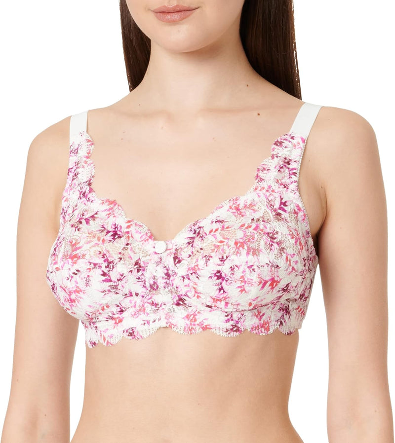 SUSA BH Damen ohne Bügel Latina, Damen-BHs mit genähten Cups & längenverstellbarem Träger, Idealer H