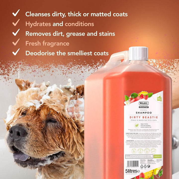 Wahl Dirty Beastie Tier Shampoo Unisex, Unisex