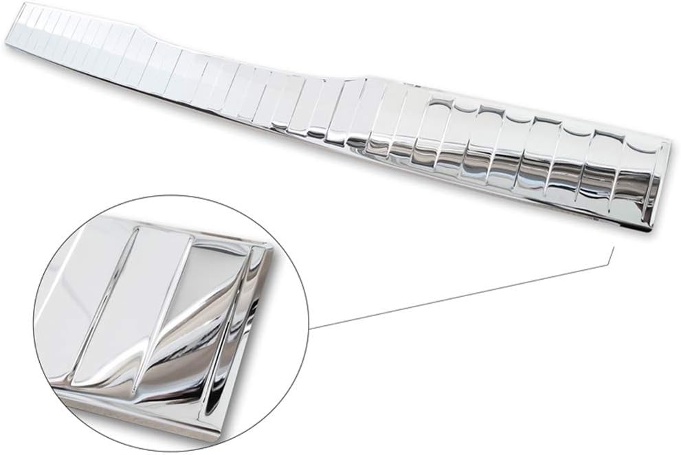 Avisa Chrom Edelstahl Heckstossstangenschutz kompatibel mit Mercedes Vito/V-Klasse 2014-2019 & Facel