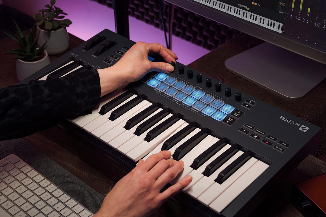 Novation FLkey 37 MIDI-Controller-Keyboard – Nahtlose Integration in FL Studio mit Akkord- und Skale