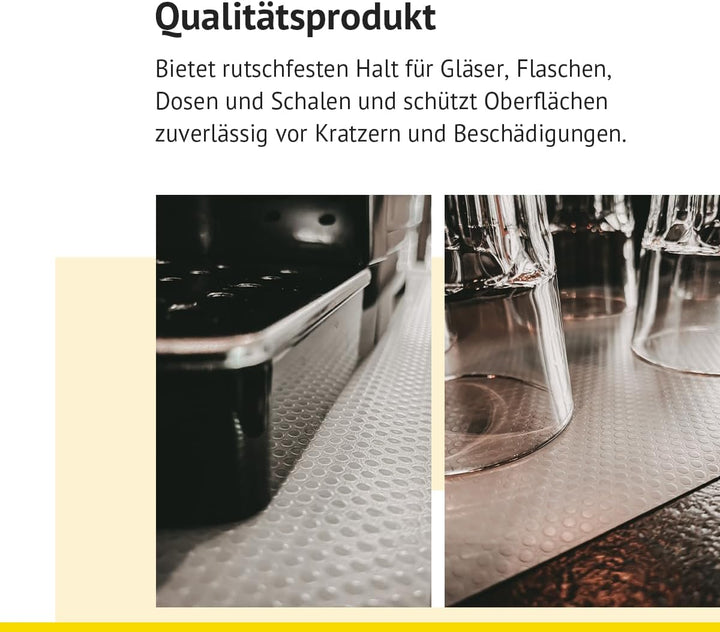 BLACK-CAT Foodmate Dunkelgrau Antirutschmatte 1500×300 mm – lebensmittelecht, kältestabil bis −40 °C
