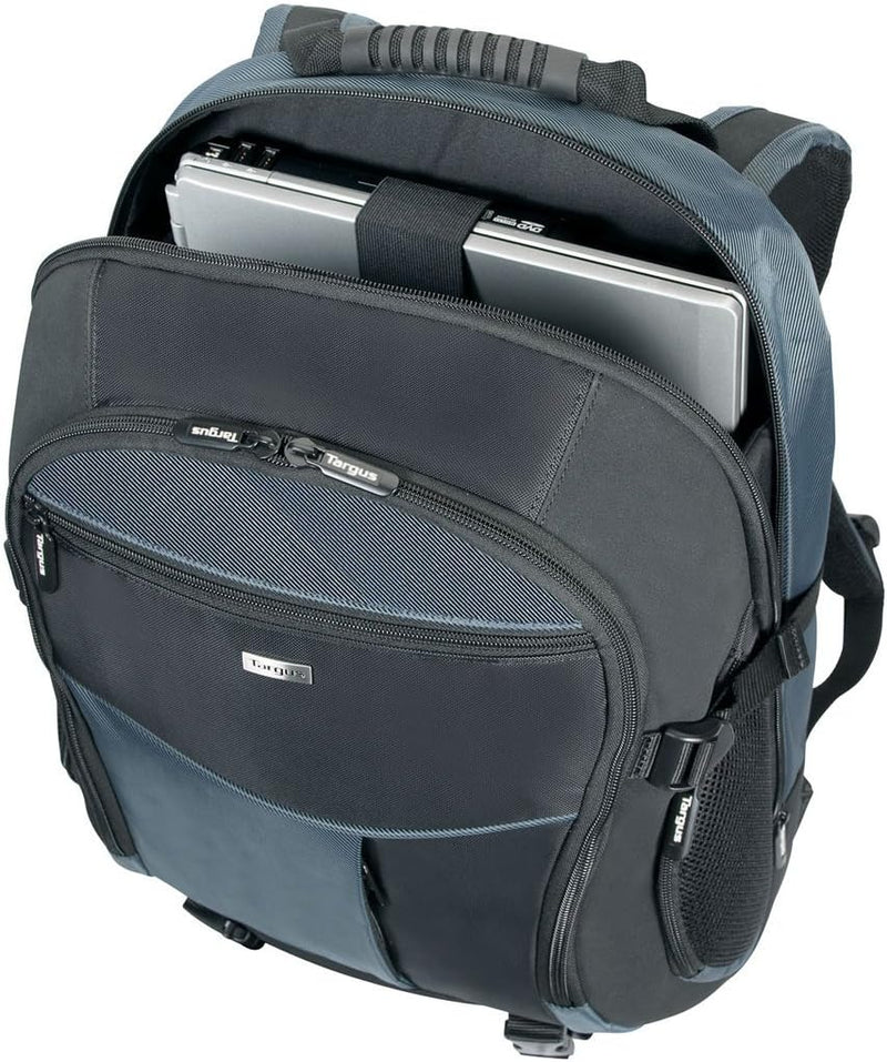 Targus TCB001EU Atmosphere XL Laptop-Rucksack 17-18" - Schwarz/Blau