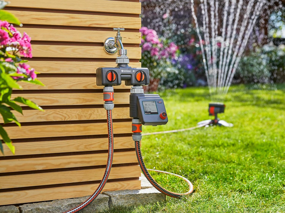 Gardena Bewässerungssteuerung Select: Automatische und zeitsparende Bewässerung, Flexible Bewässerun