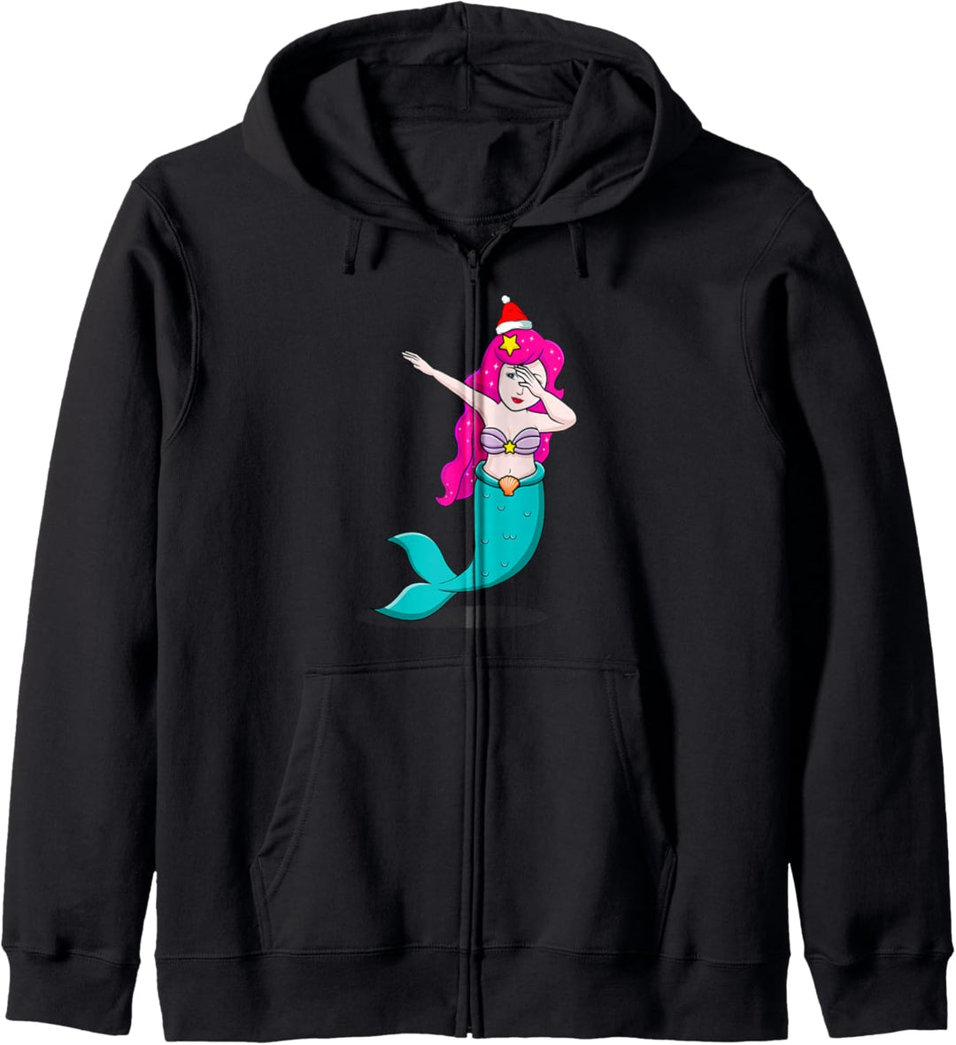 Tupfender Meerjungfrau Funny Christmas Gifts Mermaid Lovers Kapuzenjacke