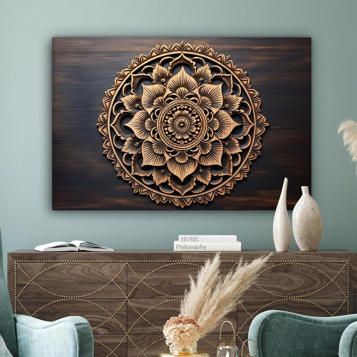 MuchoWow© Bild auf Leinwand Gross 120x80 cm XXL Schlafzimmer Bilder Wand Deko Wohnzimmer Modern Wand