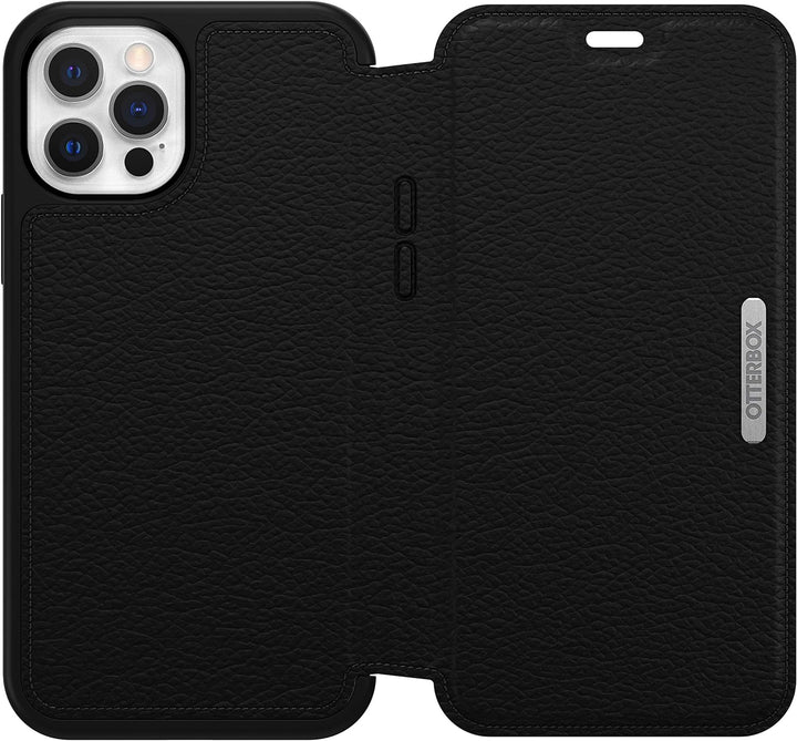 OtterBox Strada Hülle für iPhone 12 / iPhone 12 Pro, stossfest, sturzsicher,Premium Lederfolio mit z