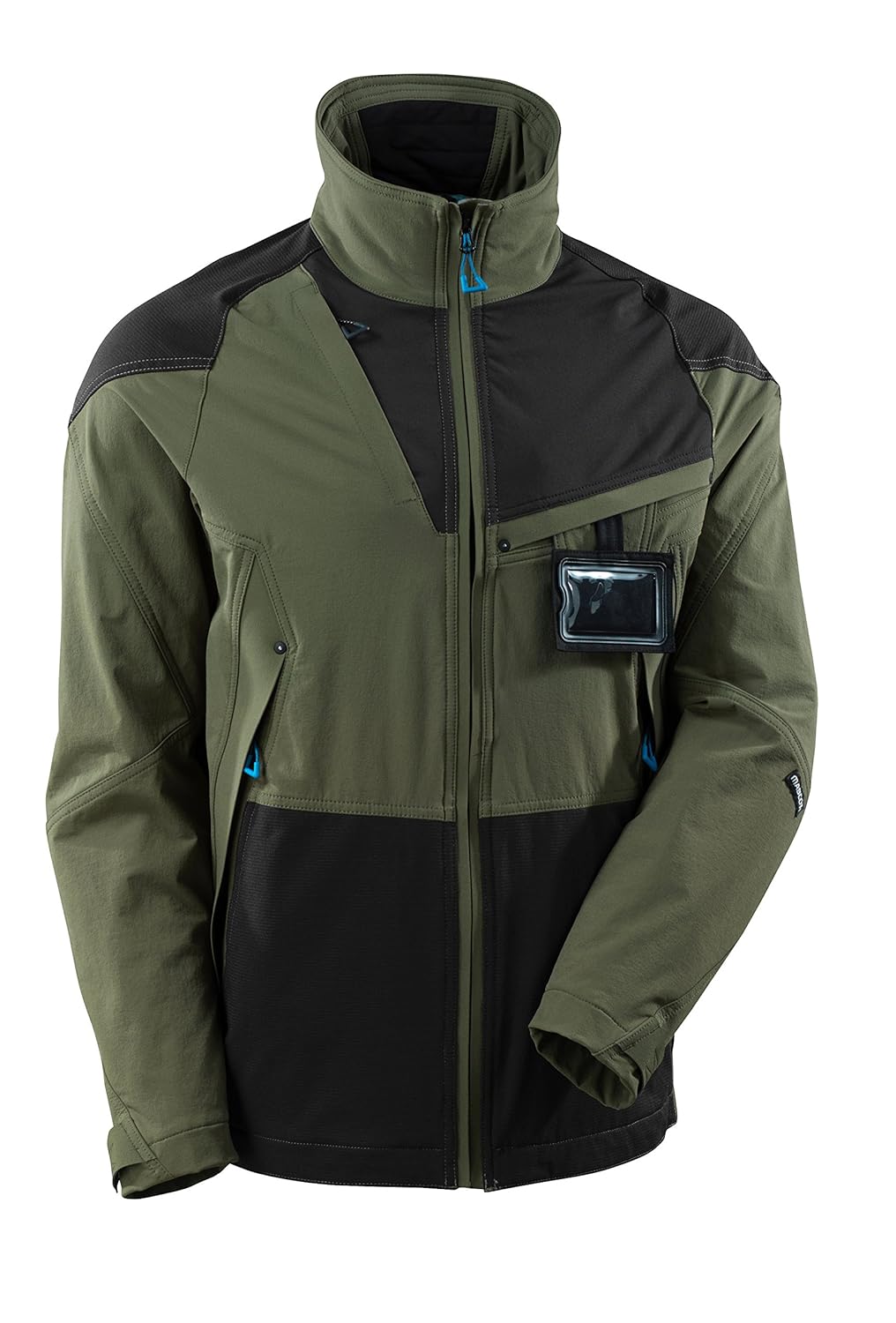 Mascot 17101-311 Funktionsjacke "Stretch" - Advanced, Grün/Schwarz, M M Grün/Schwarz, M Grün/Schwarz