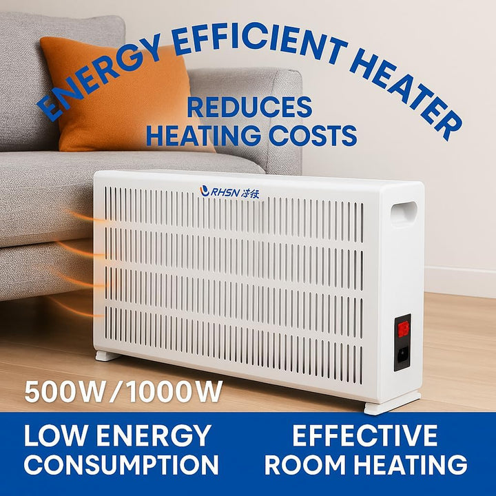 1000W Elektroheizung Standgerät, Electric Heating mit modernem Stil - Elektrisch heizung starke Wärm