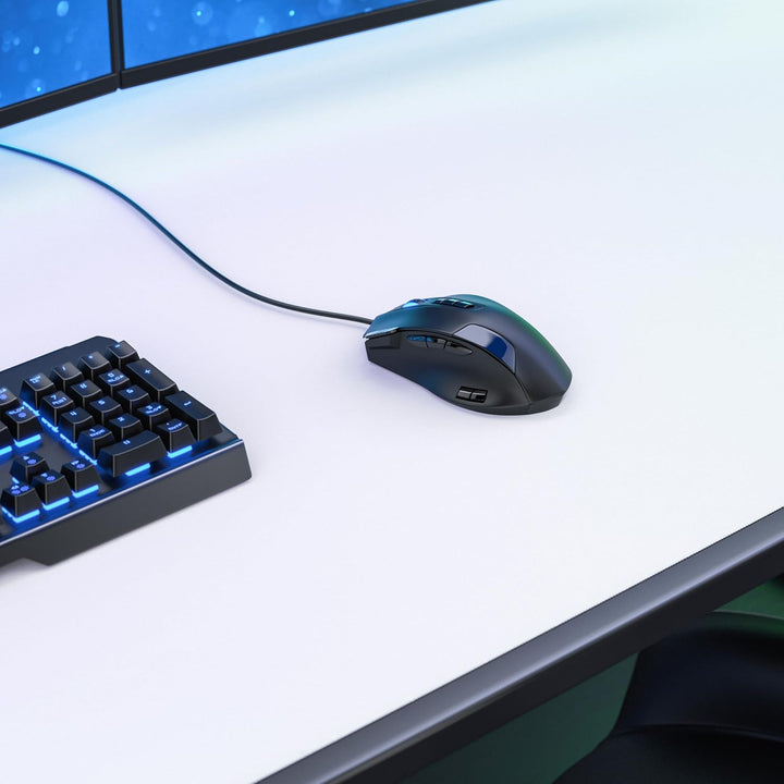 Titanwolf - XXXL Übergrösse Mauspad 1600x800mm, Gaming Mousepad Gross, 160x80 cm Tischunterlage Larg