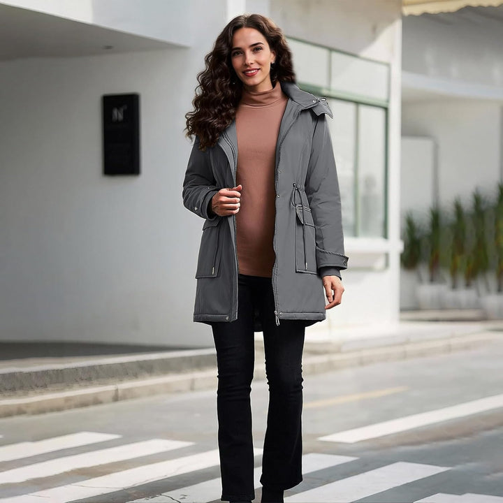 Generisch 3 In 1 Umstandsjacke Tragejacke mit Babyeinsatz Wintermantel Trageeinsatz Jacke Jackenerwe