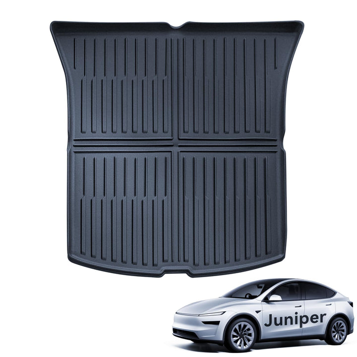Kofferraummatte für Tesla Model Y 2025-2026 Juniper Allwetter TPE Schutzmatte Hinten Kofferraummatte