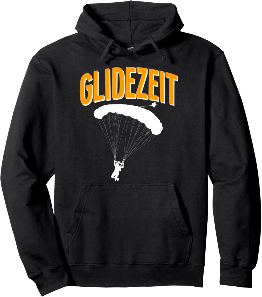Glidezeit Gleitschirm Paragliding Gleitschirmfliegen Pullover Hoodie