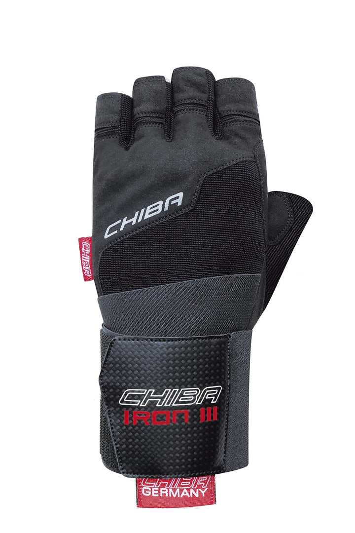 Chiba Iron Iii Trainingshandschuhe S Schwarz, S Schwarz