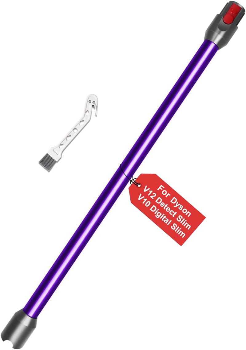 Verlängerungsrohr für Dyson V12 Detect Slim / V10 Digital Slim Stabstaubsauger, 74cm/29in Aluminium