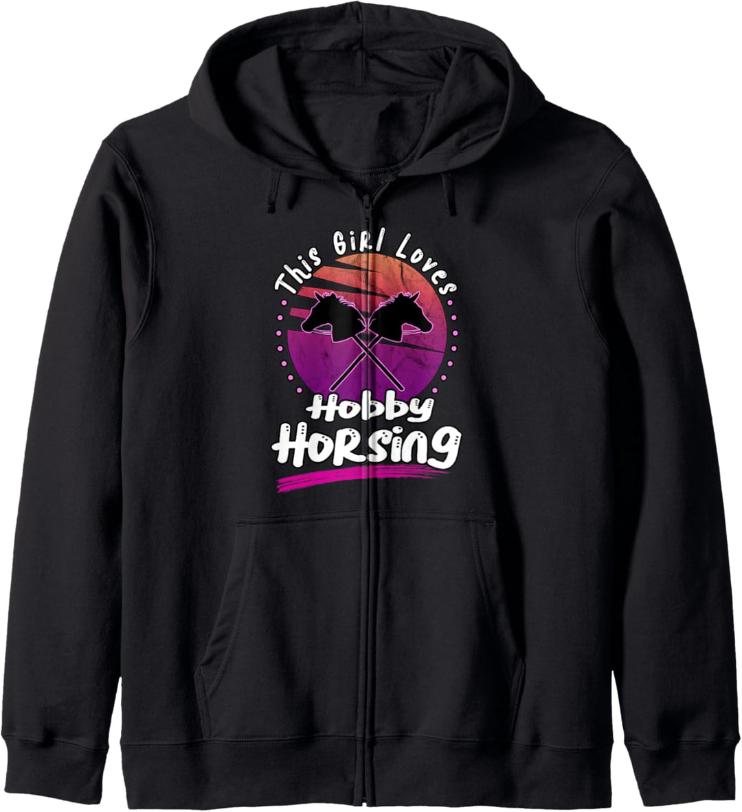 Hobby Horse Pferde - This Girl Loves Hobby Horsing Kapuzenjacke