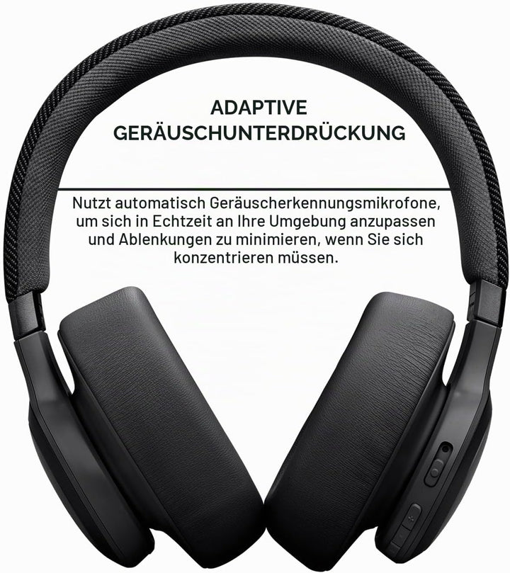 JBL Porodo PDX414 E-Sports High Definition RGB Gaming Kopfhörer, Schwarz