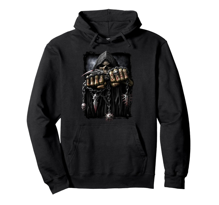 Spiral Original - Game Over - Gothic Reaper Pullover Hoodie