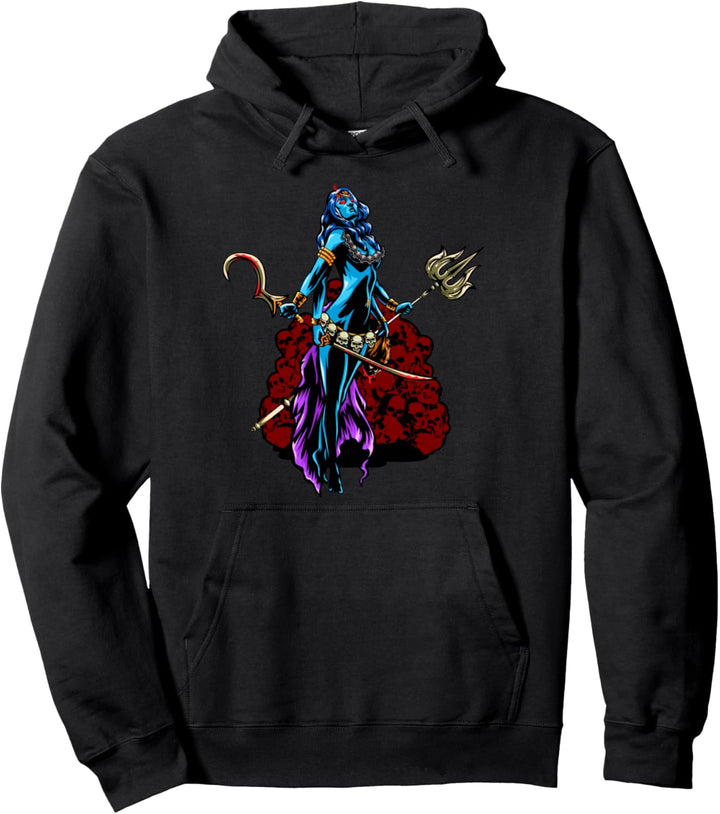 Kali, Indien Alte Hindu Mythologie Göttin des Todes Pullover Hoodie